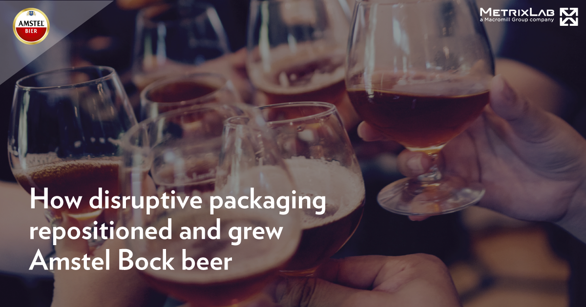Case Story Disruptive Packaging Design Repositions And Grows Amstel Bock Beer