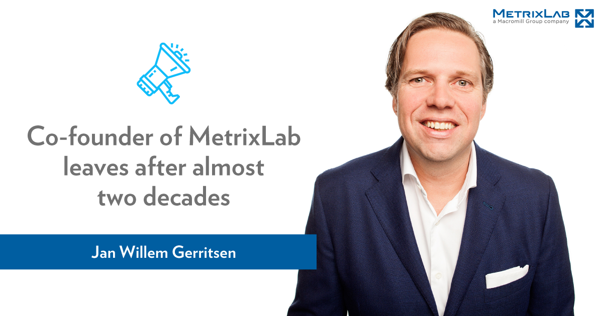 Press release: Co-founder of MetrixLab, Jan Willem Gerritsen, leaves ...